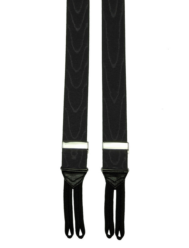 Albert Thurston Black Moire Baraces