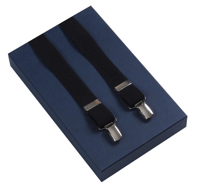 Skinny Black Braces