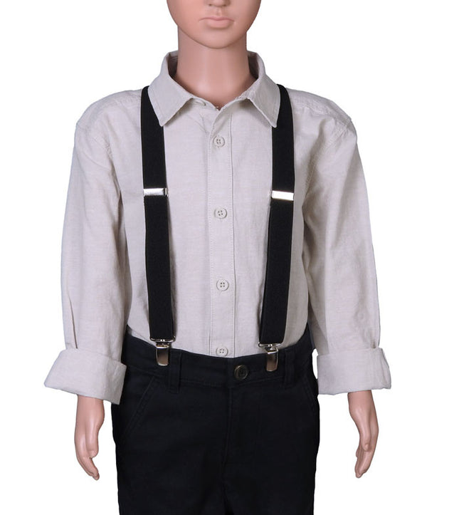 Black Braces For Kids Front