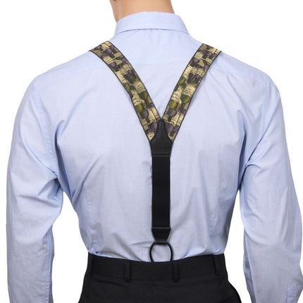 Albert Thurston Woven Silk Braces Y Back