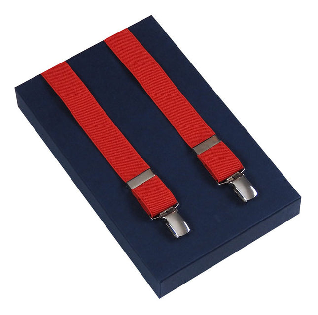 Skinny Red Braces
