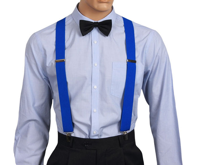 Royal Blue Braces Front