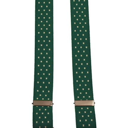 Green Trouser Braces For Kids