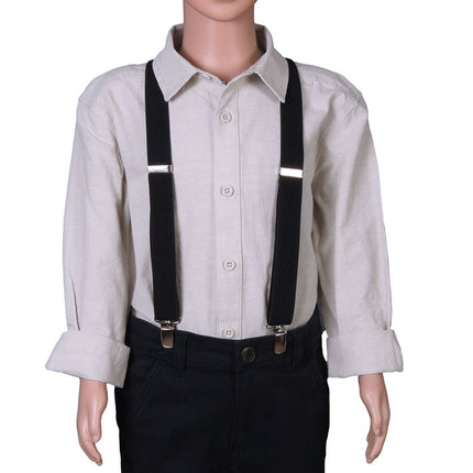 Black Braces For Kids Front