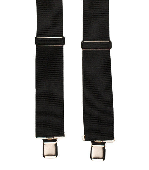 Black Padded Work Braces