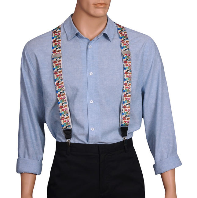 Pop Art Trouser Braces