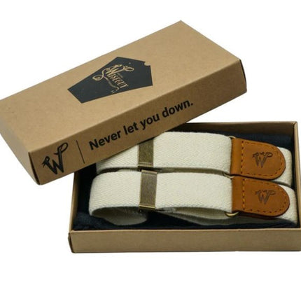 Wiseguy Ivory Sleeve Garters