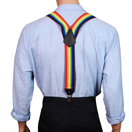 Extra Wide Rainbow Braces Y Back
