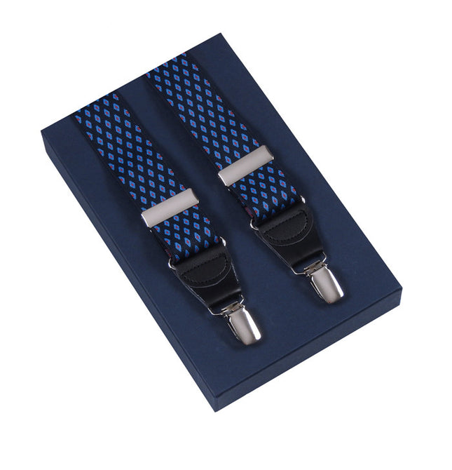 Blue Diamond Clip On Braces