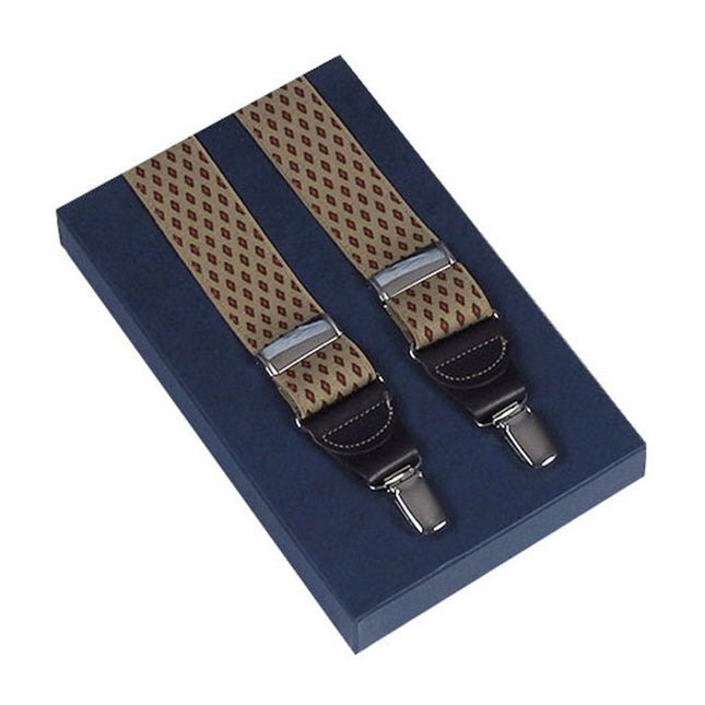 Beige Diamond Braces