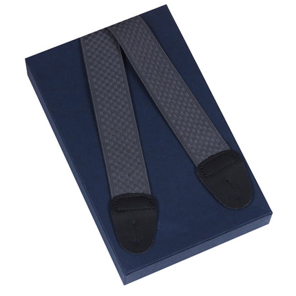 Grey D-Tab X-Back Button On Braces