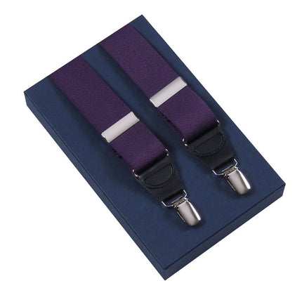 Purple Clip On Braces