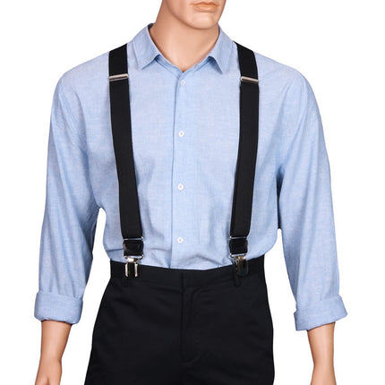 Black Blaces With Twin Pin Clips
