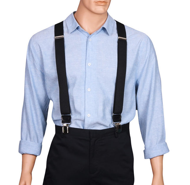 Black Blaces With Twin Pin Clips