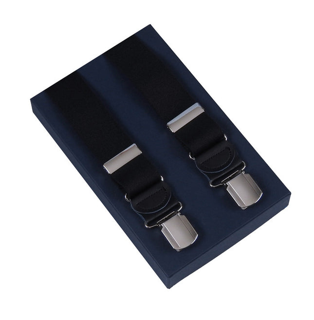 Black Twin Pin Braces
