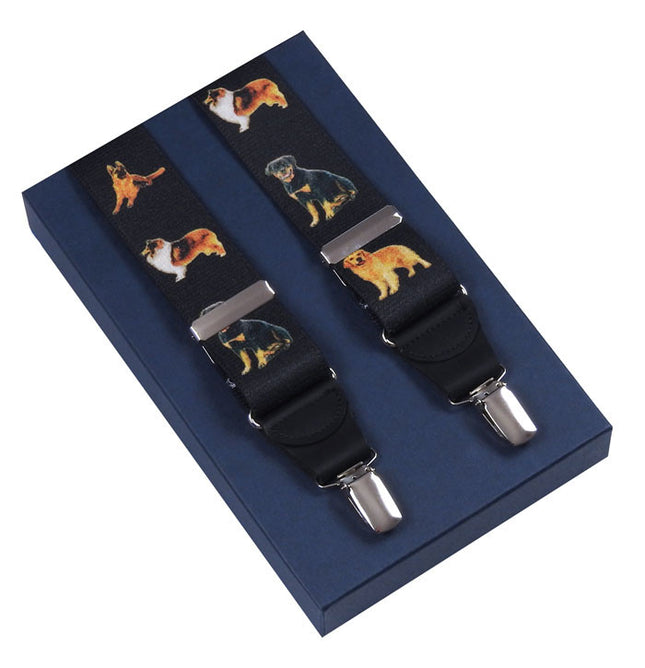 Dog Motif Braces