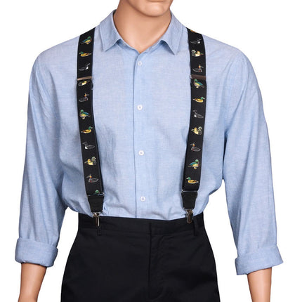 Clip On Duck Motif Braces