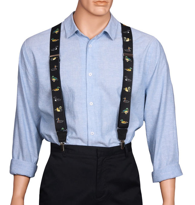 Clip On Duck Motif Braces