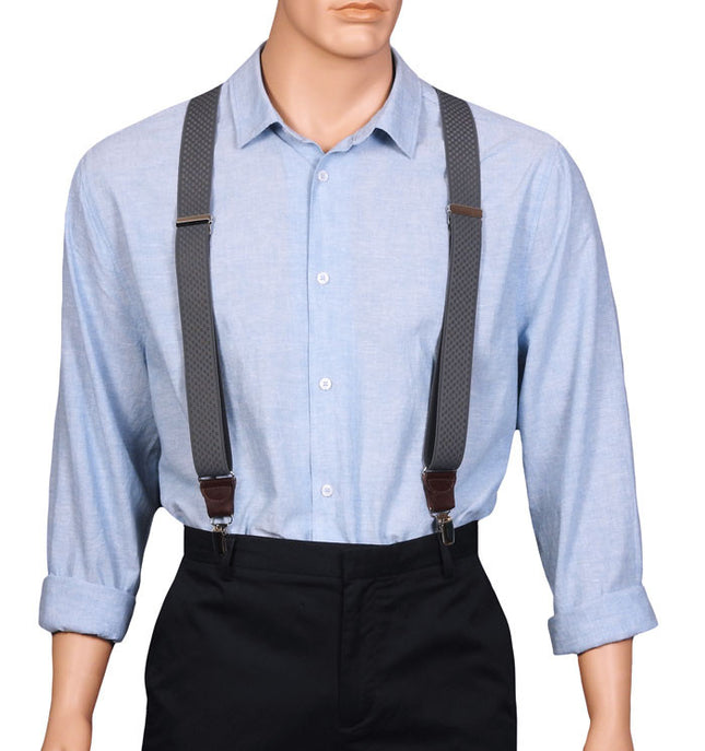 Quality Grey Clip-On Braces