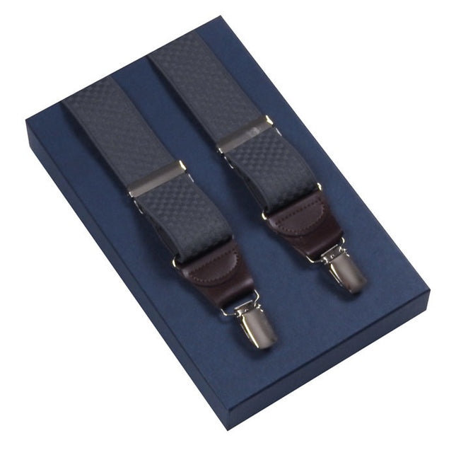 Grey Clip On Braces