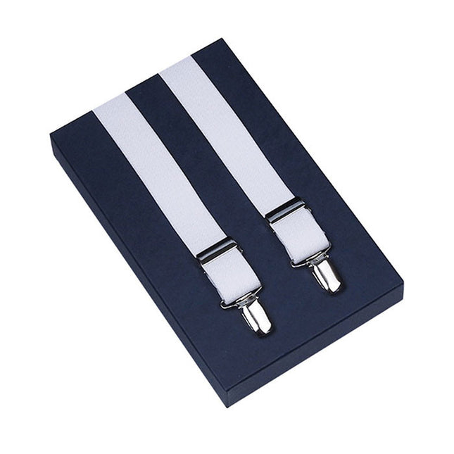 Narrow White Braces