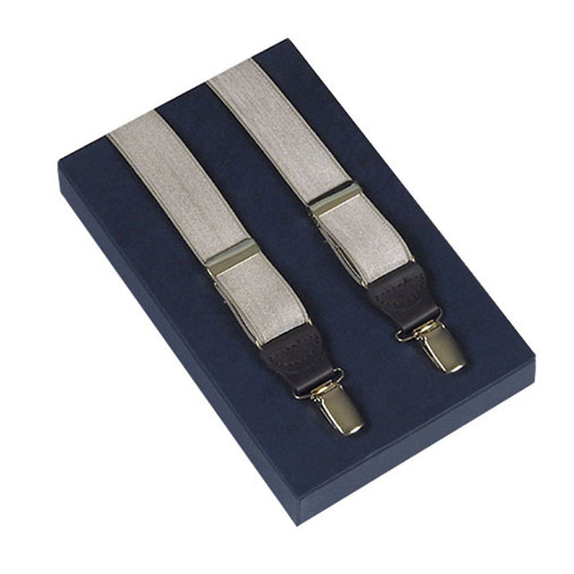 Mocha Satin Braces