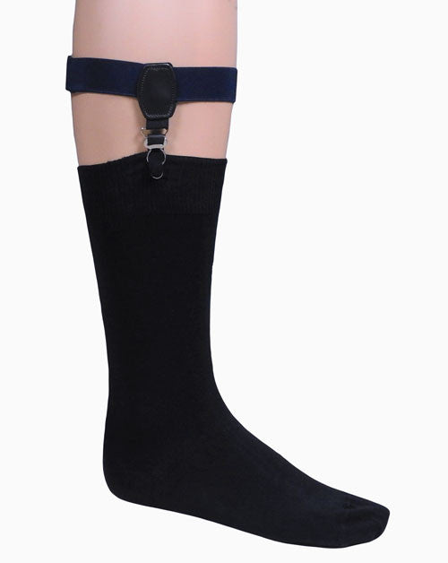 Sock Garter Navy