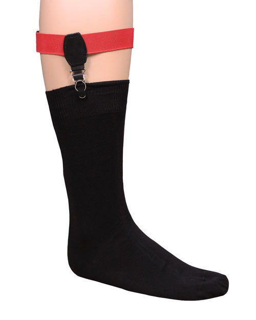 Sock Garters Red