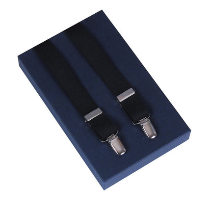 Kids Black Suspenders