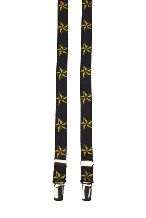 Yellow Star Boys Braces