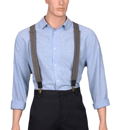 Wiseguy Original Grey Canvas Braces