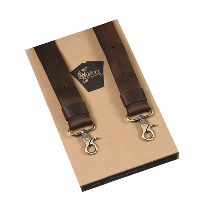 Crazy Horse Fully Leather Braces