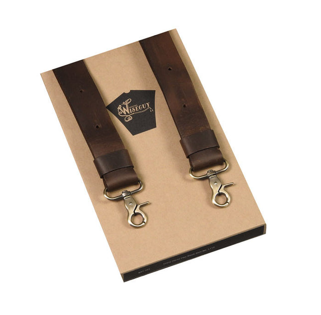 Crazy Horse Fully Leather Braces